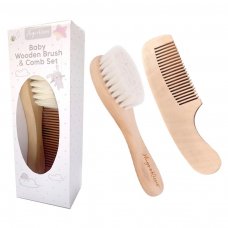 FS980: Wooden Brush & Comb Set